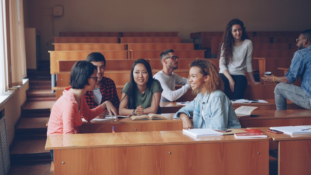 group discussion in classroom