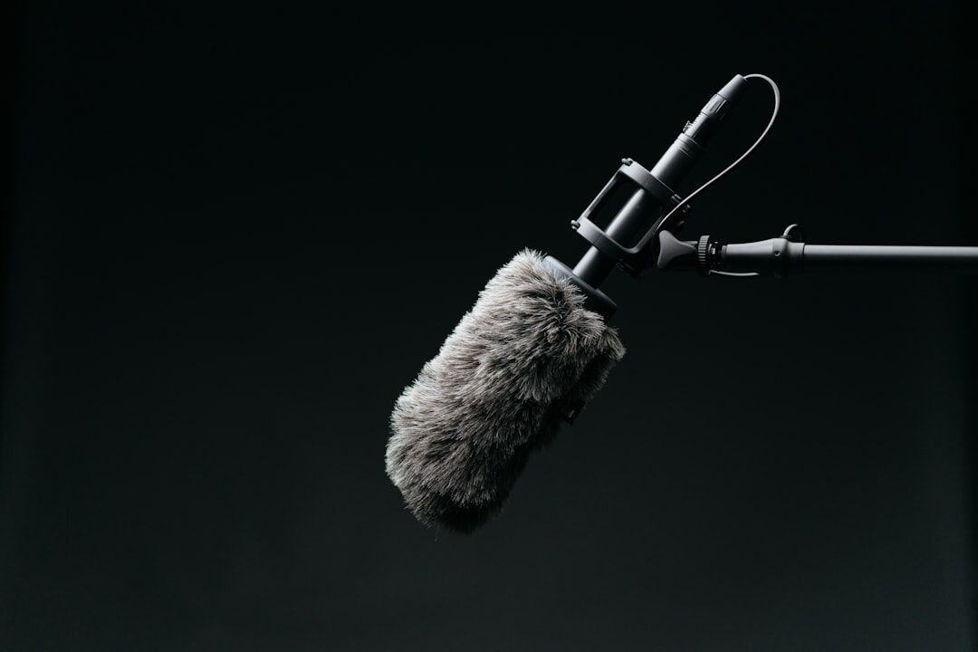 microphone recording interview
